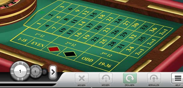 Roulette online spelen